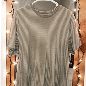 olive striped t shirt